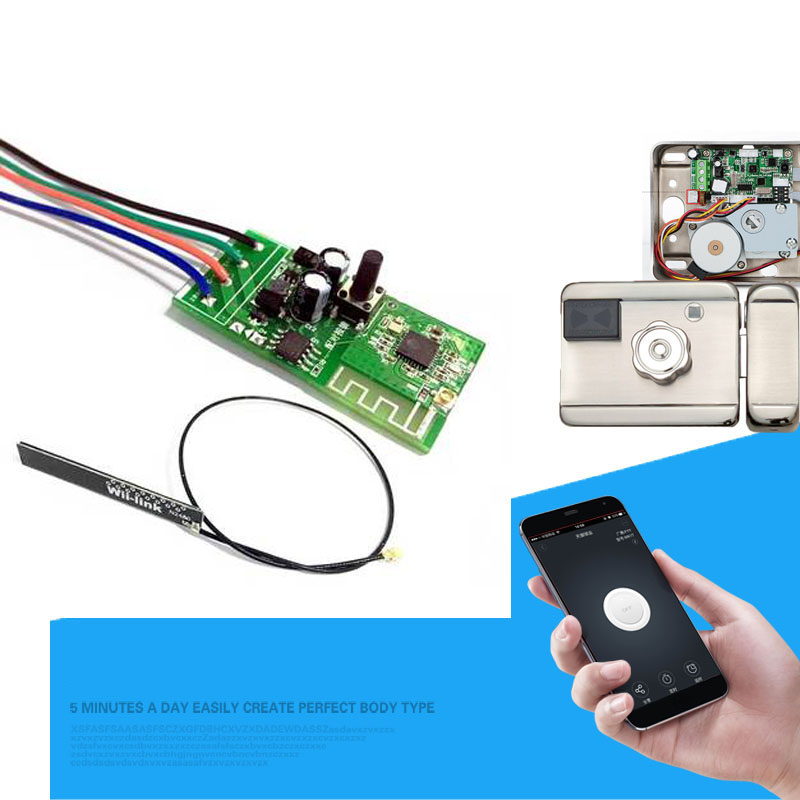Smart Home Automation Diy - 12V WiFi Smart Switch Electronic Lock