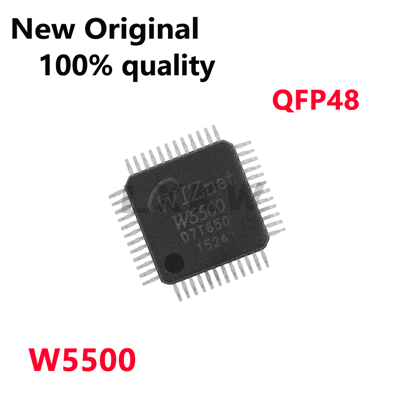 Ethernet Module W5500 - 1~5/PCS New Original W5500 QFP48 Ethernet