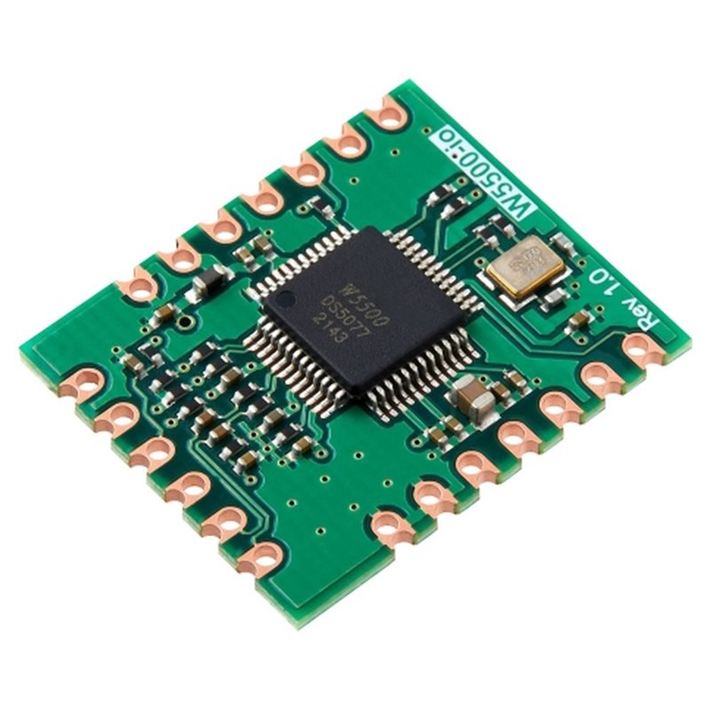 Ethernet Module W5500 - AB42-W5500-Io Ethernet Module SPI Interface Compact