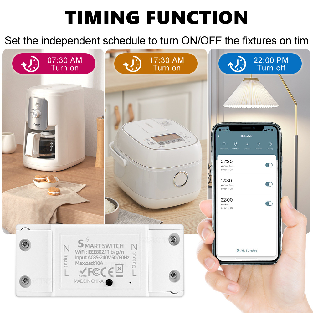 10A Basic R2 Relay WiFi Smart  - Sonoff Basic Switch review and price