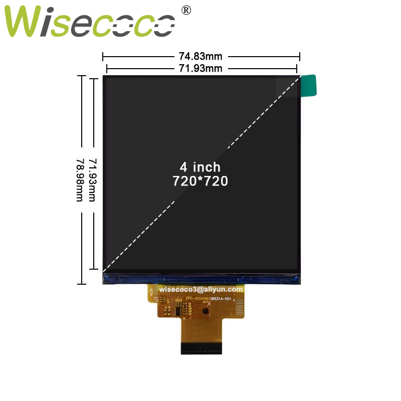Wisecoco 4 Inch 720x720 LCD Di - Home Automation Raspberry Pi review and price