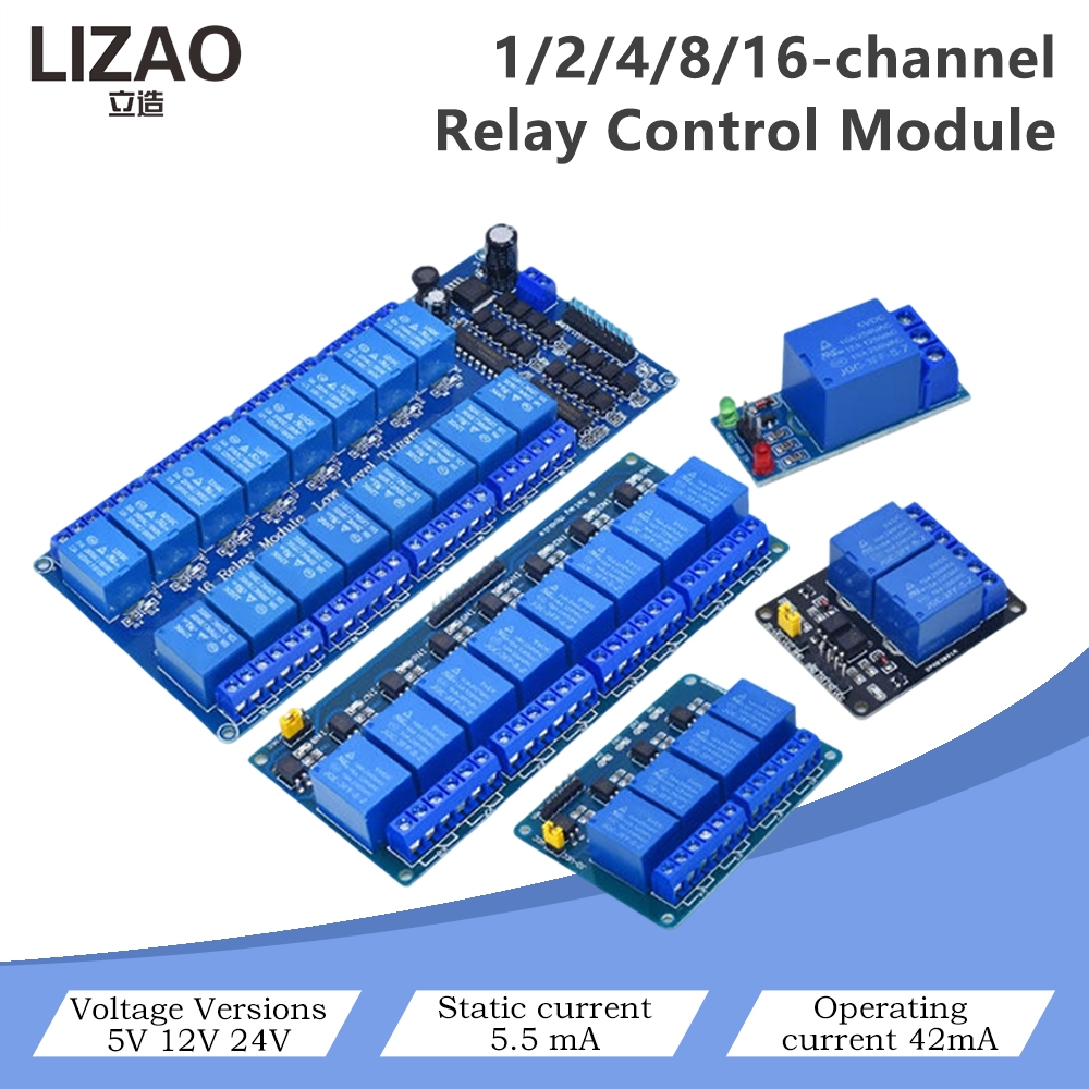 5V/12V/24V 1/2/4/8/16 Channel  - Home Automation With Arduino review and price